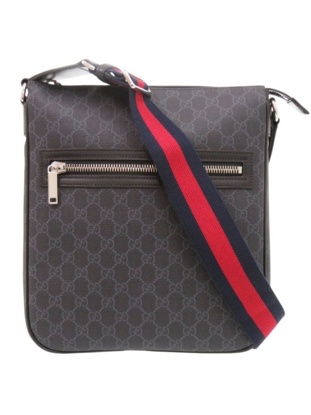 Gucci GG Supreme Canvas Black Shoulder
